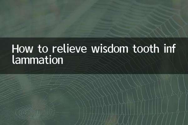 Comment soulager l'inflammation des dents de sagesse