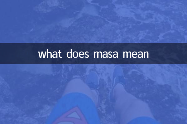 what does masa mean