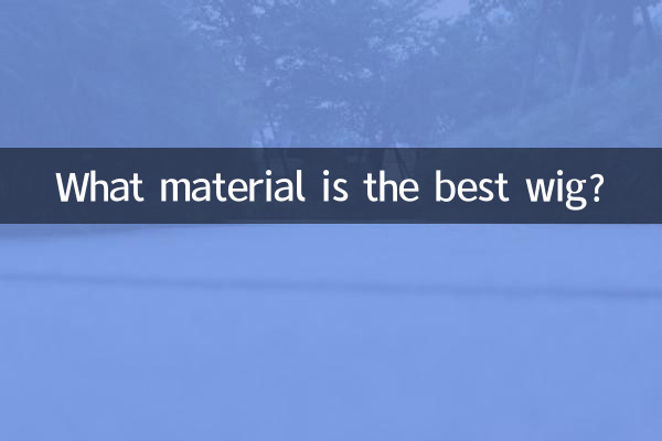 What material is the best wig?