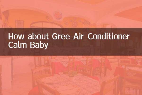 How about Gree Air Conditioner Calm Baby
