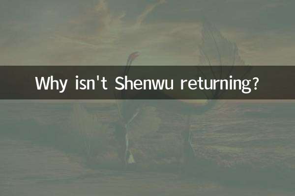 Why isn't Shenwu returning?