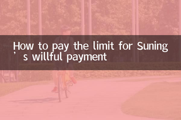 Suning এর ইচ্ছাকৃত অর্থপ্রদানের সীমা কীভাবে পরিশোধ করবেন