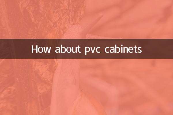 Che ne dici di armadi in PVC?