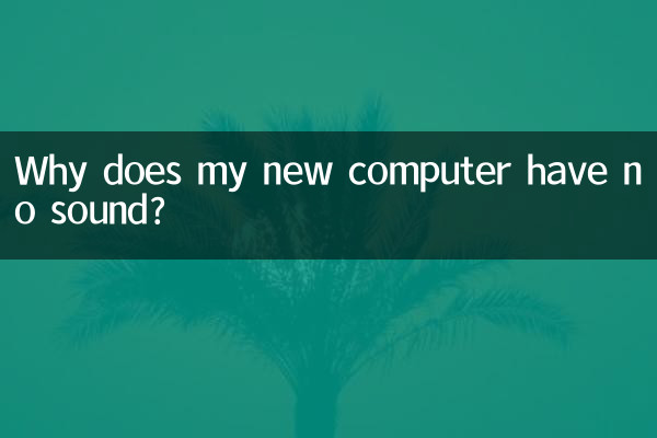 Por que meu novo computador não tem som?