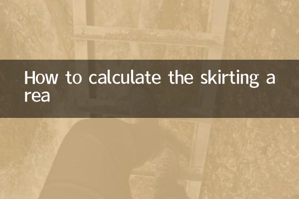 Comment calculer la surface des plinthes