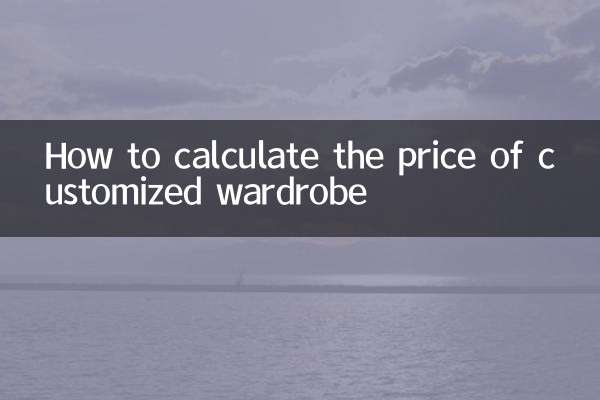 اپنی مرضی کے مطابق الماری کی قیمت کا حساب کیسے لگائیں