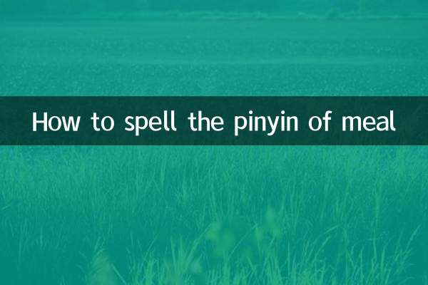 খাবারের পিনয়িন কীভাবে বানান করবেন