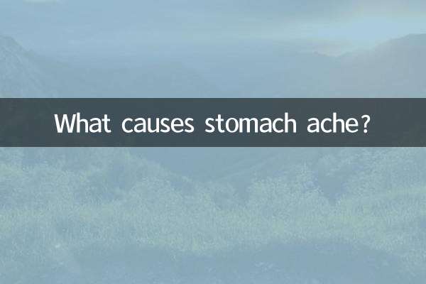 Cosa provoca il mal di pancia?