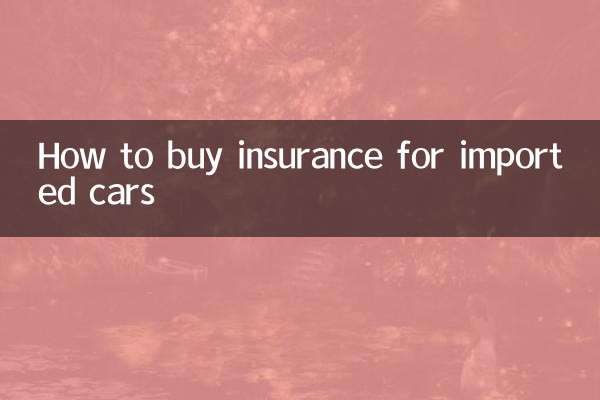 كيفية شراء التأمين للسيارات المستوردة