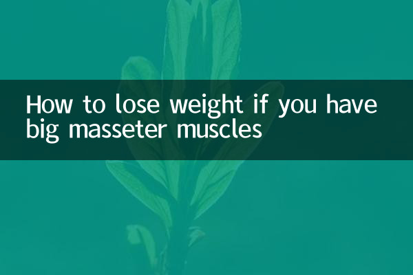 اگر ماهیچه های بزرگ ماسه کننده دارید چگونه وزن کم کنید؟