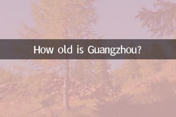 광저우는 몇 살입니까?