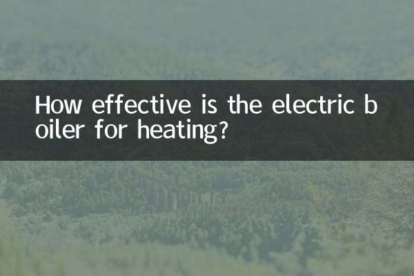 电锅炉取暖效果怎么样