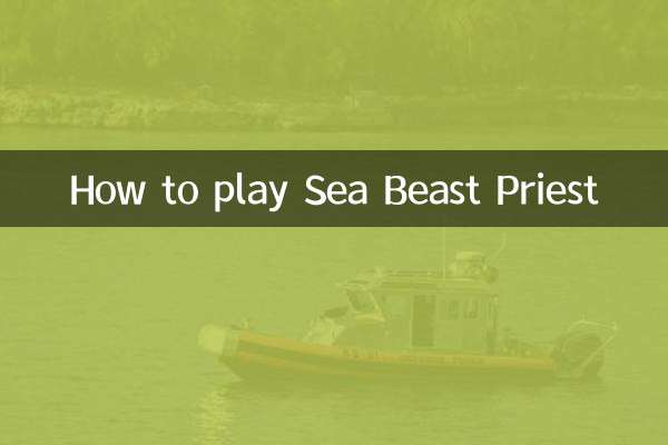 Istruzioni per il gioco Il prete delle bestie marine