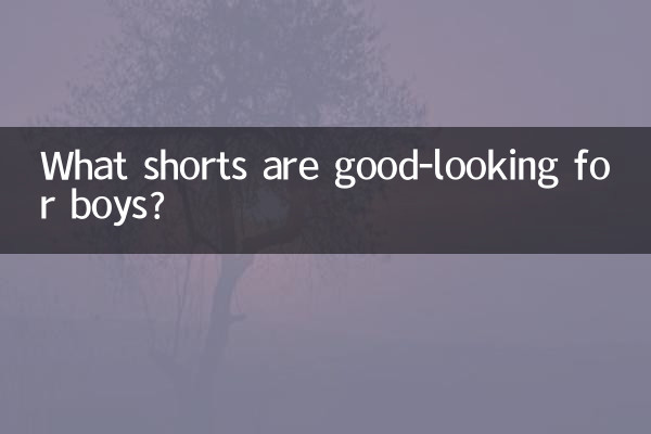 لڑکوں کے لئے کون سے شارٹس اچھی لگ رہے ہیں؟