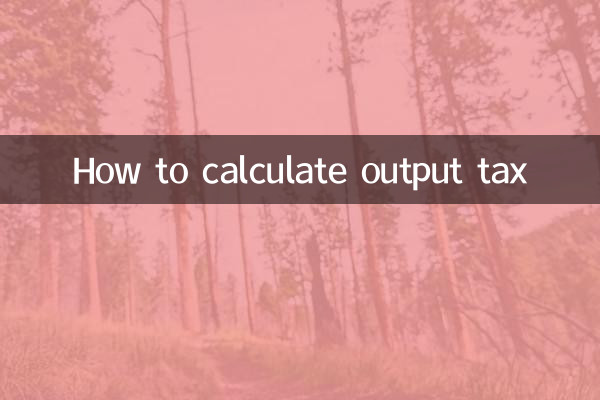 Come calcolare l'imposta sull'output