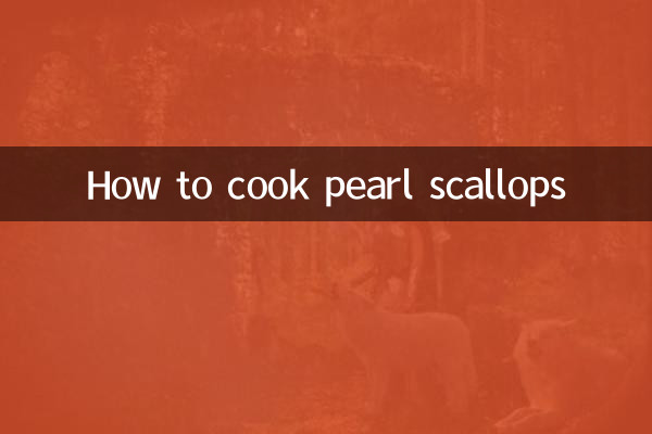 How to cook pearl scallops