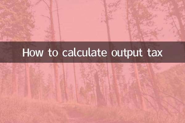 Come calcolare l'imposta sull'output