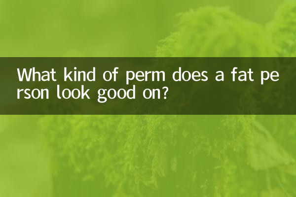 ما هو نوع بيرم الذي يبدو جيدًا عليه الشخص السمين؟