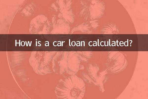 Как рассчитывается автокредит?