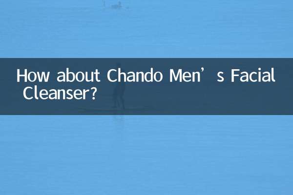 Wie wäre es mit Chando Men’s Facial Cleanser?