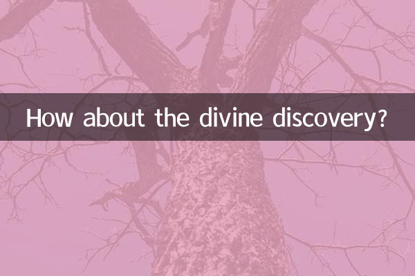 신성한 발견은 어떻습니까?