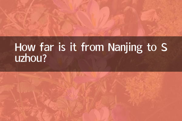 南京到蘇州多少公里