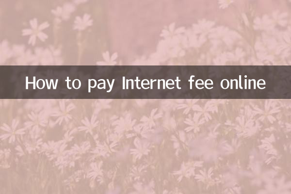 كيفية دفع رسوم الإنترنت عبر الإنترنت