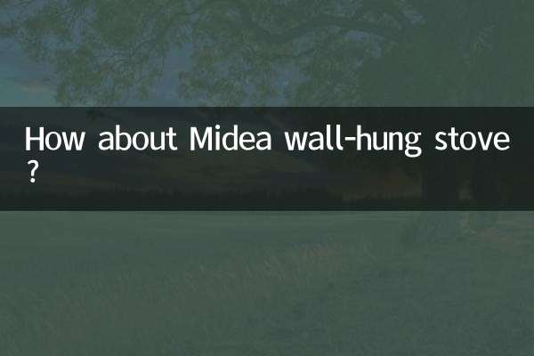 Wie wäre es mit dem Wandofen Midea?