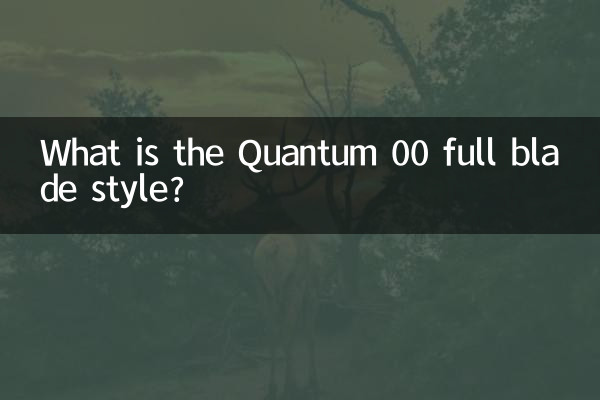 Qual é o estilo de lâmina completa Quantum 00?