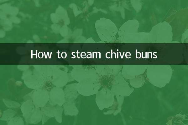 Como cozinhar pães de cebolinha no vapor