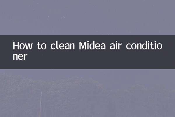 Come pulire il condizionatore Midea