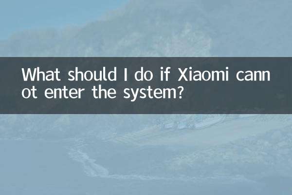 Was soll ich tun, wenn Xiaomi das System nicht betreten kann?