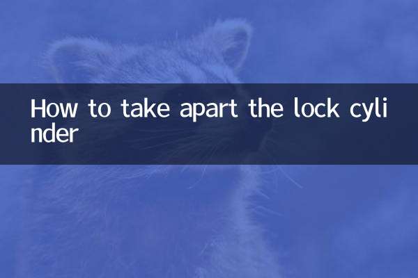 Como desmontar o cilindro da fechadura