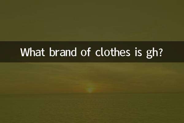 Que marca de roupa é gh?
