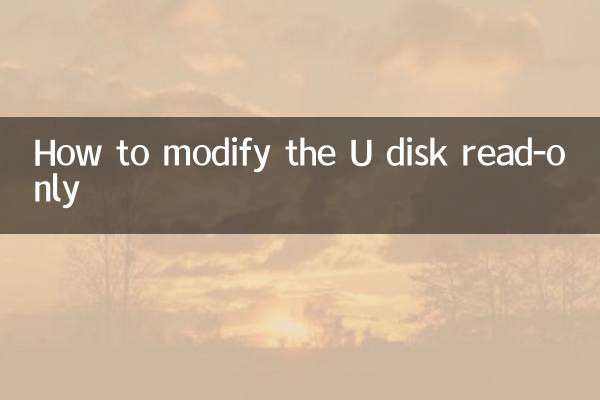 How to modify the U disk read-only