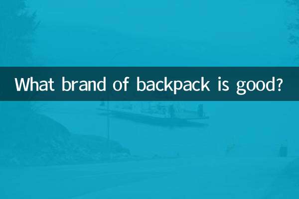 What brand of backpack is good?