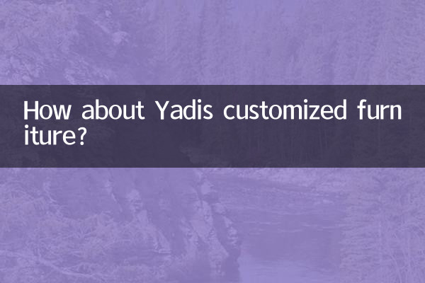How about Yadis customized furniture?