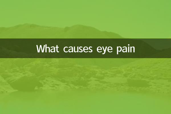 O que causa dor nos olhos