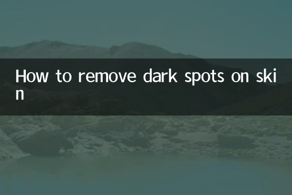 Comment éliminer les taches brunes sur la peau