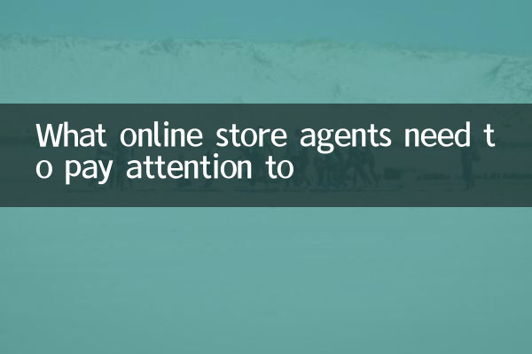 O que os agentes da loja online precisam prestar atenção