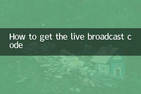 Come ottenere il codice di trasmissione in diretta