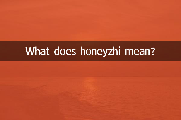 ماذا يعني هونيزي؟