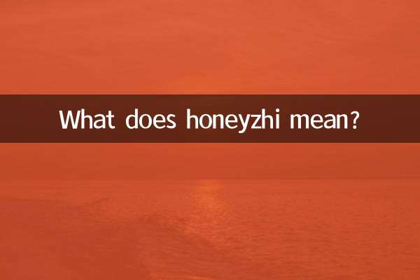 ماذا يعني هونيزي؟