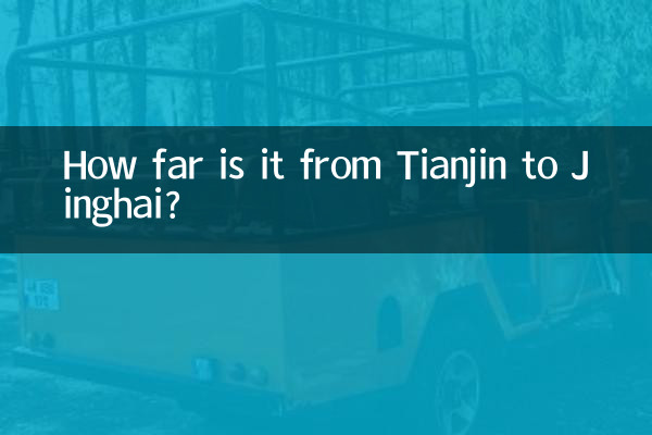 तियानजिन से जिंगहाई तक कितनी दूरी है?