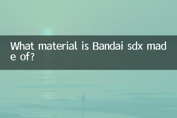 Из какого материала сделан Bandai sdx?