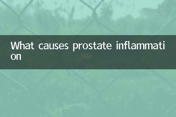Quelles sont les causes de l’inflammation de la prostate