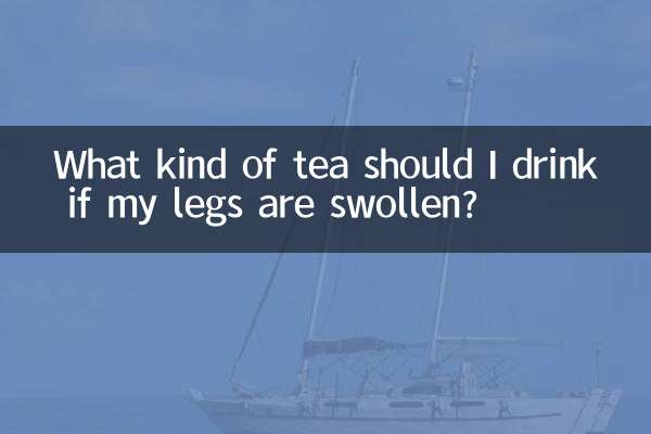 小腿浮腫喝什麼茶