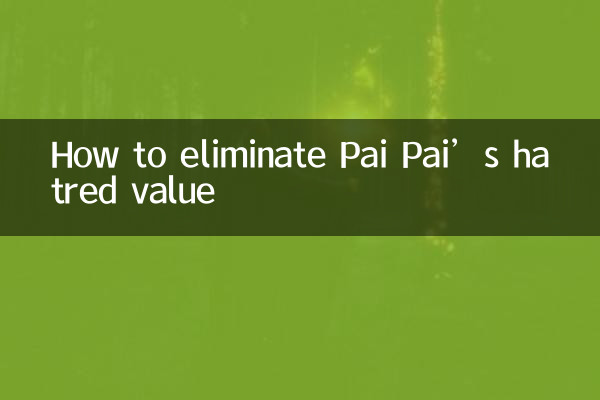 Como eliminar o valor do ódio de Pai Pai