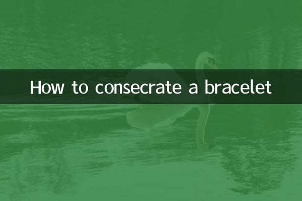 How to consecrate a bracelet