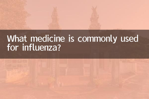 インフルエンザによく使われる薬は何ですか?